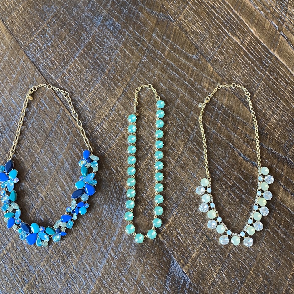 Set of J Crew Statement Necklaces